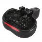 Su Ball Yellow_Reflective Shock Absorbing Hollow Bike Saddle MTB Bicycle Seat Breathable Rainproof C
