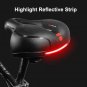 Blue Kit_Hollow Bicycle Saddle Breathable Road Bike Saddle Unisex Shock Absorbing Comfortable Bicycl