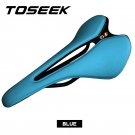 BLUE._TOSEEK Breathable and Comfortable Seat Cushion Narrow Saddle Recommended Women's and Men's Bic BLUE._TOSEEK Breathable and Comfortable Seat Cushion Narrow Saddle Recommended Women's and Men's Bic