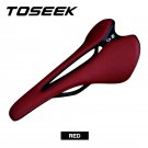DEEP RED._TOSEEK Breathable and Comfortable Seat Cushion Narrow Saddle Recommended Women's and Men's DEEP RED._TOSEEK Breathable and Comfortable Seat Cushion Narrow Saddle Recommended Women's and Men's