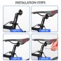 161Upgrade Black_WEST BIKING Professional Bicycle Saddle Hollow Ultralight Bike Racing Seat Soft Lea