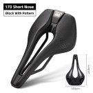 170 Black Pattern_WEST BIKING Professional Bicycle Saddle Hollow Ultralight Bike Racing Seat Soft Le 170 Black Pattern_WEST BIKING Professional Bicycle Saddle Hollow Ultralight Bike Racing Seat Soft Le
