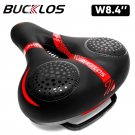 Model A-W8.4Inch_BUCKLOS Widen Bicycle Saddle Ergonomic Shock-Absoption Oversized Bike Saddle Thicke