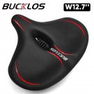 Model C-W12.7Inch_BUCKLOS Widen Bicycle Saddle Ergonomic Shock-Absoption Oversized Bike Saddle Thick
