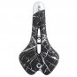 A-Red_TOOPRE Bicycle Saddle MTB Mountain Road Bike Seat PU Leather Gel Filled Cycling Cushion Comfor