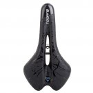 B-Black_TOOPRE Bicycle Saddle MTB Mountain Road Bike Seat PU Leather Gel Filled Cycling Cushion Comf