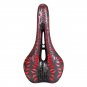 B-Silver_TOOPRE Bicycle Saddle MTB Mountain Road Bike Seat PU Leather Gel Filled Cycling Cushion Com