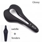 Gloss black fender_Full Carbons Fiber Saddle Ultralight Italia SLR Tekno Flow High performance Super Gloss black fender_Full Carbons Fiber Saddle Ultralight Italia SLR Tekno Flow High performance Super