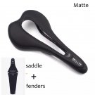 Matte Black fender_Full Carbons Fiber Saddle Ultralight Italia SLR Tekno Flow High performance Super