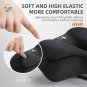 Gel Silicone C_WEST BIKING MTB Road Bike Saddle Thicken Comfortable Shockproof Cycling Seat Hollow N