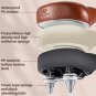 Brown_WEST BIKING Retro Bicycle Saddle Widen Comfortable Road MTB City Bike Seat Soft Cushion Leathe