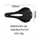 M5 T2.0 250-140_Prologo NDR M5 Short Nose Saddle245×143mm/250x140mm Hollow Road MTB Bicycle Front S