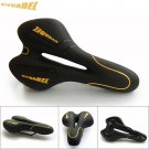 CY001 Orange_CYCABEL Bike Saddle Silicone Cushion PU Leather Surface Silica Filled Gel Comfortable C