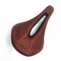 Brown 280g_New bicycle seat MTB Road Bike Saddles PU Retro Brown Ultralight Breathable Comfortable S