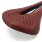 White 280g_New bicycle seat MTB Road Bike Saddles PU Retro Brown Ultralight Breathable Comfortable S