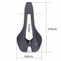 Blue_RACEWORK Road Bike Saddle Ultralight vtt Racing Seat Wave Road Bicycle Saddle For Men Soft Comf