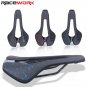 Blue_RACEWORK Road Bike Saddle Ultralight vtt Racing Seat Wave Road Bicycle Saddle For Men Soft Comf