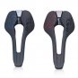 Blue_RACEWORK Road Bike Saddle Ultralight vtt Racing Seat Wave Road Bicycle Saddle For Men Soft Comf