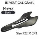 3KMatteBlack 122x242_Ultra-Light Carbon Mountain Bike Front Seat Cushion, Gravel, Cycling Accessorie