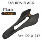 Matte Orange 122x242_Ultra-Light Carbon Mountain Bike Front Seat Cushion, Gravel, Cycling Accessorie