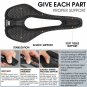 Model 138 Set_WEST BIKING T800 Carbon 3D Printed Bike Saddle Ultralight With Tail Light Bike Saddle