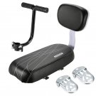 Black Set_New Child Bike Rear Seat Saddle with Handle Armrest Footrest Pedal Kid Bicycle Seat Mat In Black Set_New Child Bike Rear Seat Saddle with Handle Armrest Footrest Pedal Kid Bicycle Seat Mat In