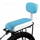 Blue_New Child Bike Rear Seat Saddle with Handle Armrest Footrest Pedal Kid Bicycle Seat Mat Includi Blue_New Child Bike Rear Seat Saddle with Handle Armrest Footrest Pedal Kid Bicycle Seat Mat Includi