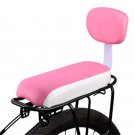 Pink_New Child Bike Rear Seat Saddle with Handle Armrest Footrest Pedal Kid Bicycle Seat Mat Includi Pink_New Child Bike Rear Seat Saddle with Handle Armrest Footrest Pedal Kid Bicycle Seat Mat Includi