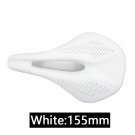 White 155 black logo_Full Carbon Saddle Road MTB Mountain Bike Bicycle saddle for Cycling Saddle Tra