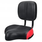 Red_Electric vehicle seat cushion, battery car saddle, electric bicycle seat, comfortable enlarged a