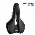 Colorful MTB_WEST BIKING MTB Comfortable Bike Saddle Shock Absorber Versatile Saddle Road Bike Commu