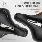 Colorful MTB_WEST BIKING MTB Comfortable Bike Saddle Shock Absorber Versatile Saddle Road Bike Commu