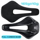 Black Carbon Base_RYET 3D Printed Bike Saddle Ultralight Carbon Fiber Hollow Comfortable Breathable 