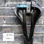 Black Plastic Base_RYET 3D Printed Bike Saddle Ultralight Carbon Fiber Hollow Comfortable Breathable