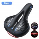 083 Blue_WEST BIKING Road Bike Saddle MTB Bicycle Seat With Warning Taillight PU Breathable Soft Se 083 Blue_WEST BIKING Road Bike Saddle MTB Bicycle Seat With Warning Taillight PU Breathable Soft Se