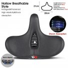 126 Hollow_WEST BIKING-Ergonomic Big Butt Bicycle Saddle,Widen Thicken Cushion Pad,Comfortable Breat