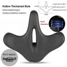 127 Hollow_WEST BIKING-Ergonomic Big Butt Bicycle Saddle,Widen Thicken Cushion Pad,Comfortable Breat