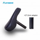 Black 27.2MM Adaptor_Funsea Bicycle Saddle BMX Saddles Dirt Jump Cruiser Bike Seat Freestyle Racing 
