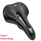 Foam Filled E_WEST BIKING Bicycle Saddle Gel Sponge Filled Comfortable Cushion For Men MTB Bike Fron