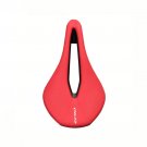 red_EC90 bicycle seat MTB Road Bike Saddles PU Ultralight Breathable Comfortable Seat Cushion Bike R