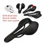 white_EC90 bicycle seat MTB Road Bike Saddles PU Ultralight Breathable Comfortable Seat Cushion Bike