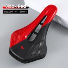 Red_WEST BIKING Ultralight Mountain Bicycle Saddle MTB Short Nose Road Bike Seat PU Leather Hollow P Red_WEST BIKING Ultralight Mountain Bicycle Saddle MTB Short Nose Road Bike Seat PU Leather Hollow P