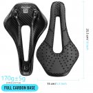 T40A 3D Saddle_RYET 3D Printed Bike Saddle Carbon Fiber Ultralight Hollow Comfortable Breathable MTB