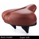 Yellow_Soft Mtb Saddle Thickened Sponge Bicycle Saddle Long Distance Silicone Saddle Road Bicycle Se