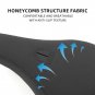 A Sets 25.4x300mm_BMX Saddle with Seat Post BMX Bike Seat Pivotal Middle Hole Bicycle Accessories