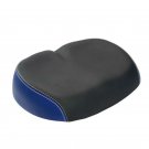 Blue_Big Butt Wide Large Bicycle Saddle Breathable Men Women MTB Wide Racing Road Bike Seat For Spor