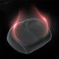 Red_Big Butt Wide Large Bicycle Saddle Breathable Men Women MTB Wide Racing Road Bike Seat For Sport
