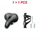 set 1_Hollow Breathable Saddle Men Women MTB Road Bike Saddle Shock Absorbing Comfortable Big Butt B