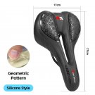 128 Gel A_WEST BIKING Comfortable Gel Bicycle Saddle Spring Shock Absorption MTB Road Bike Soft Cush