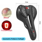 128 Gel A Set_WEST BIKING Comfortable Gel Bicycle Saddle Spring Shock Absorption MTB Road Bike Soft 